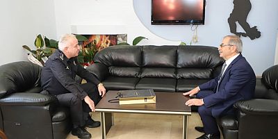 Başkan Özacar'dan, Emniyet Müdürlüğüne Ziyaret