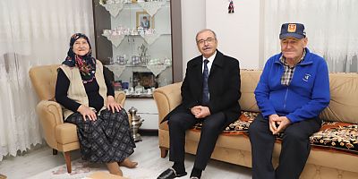 Başkan Özacar’dan Şehit ve Gazi Ailelerine Ziyaret