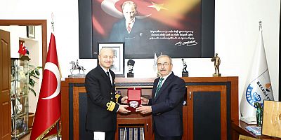 Boğaz ve Garnizon Komutanı Biçen’den Belediye Başkanı Özacar’a Ziyaret