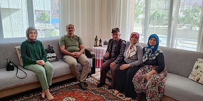 Kaymakam Abacı’dan Gazi Ailesine Ziyaret