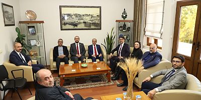 Rektör Erenoğlu’dan Başkan Özacar’a Ziyaret