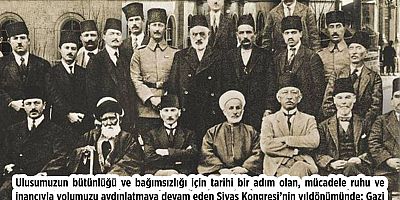 Sivas Kongresi 104 Yaşında