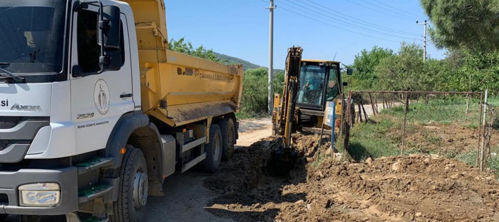 Tayfur Köyünde Kanalizasyon Hattı  Yenileme Çalışmaları