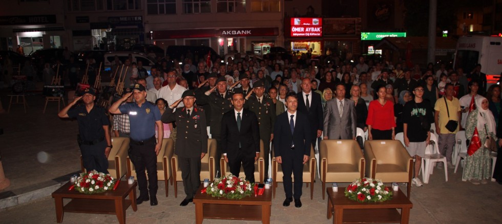 15 Temmuz Demokrasi ve Millî Birlik Günü Gelibolu’da Anıldı