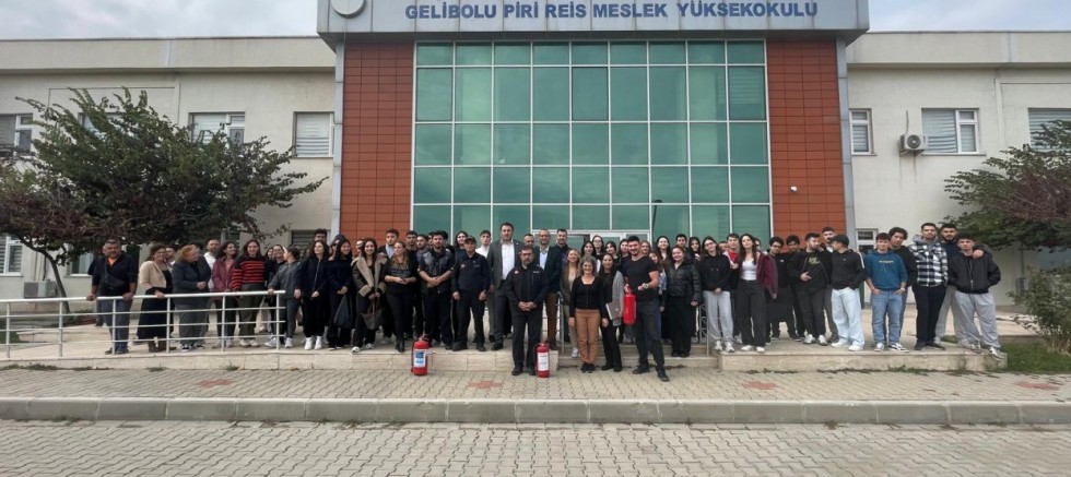 ‘Afet Farkındalık Eğitimi, Deprem Anı ve Yangın Söndürme Tatbikatı’