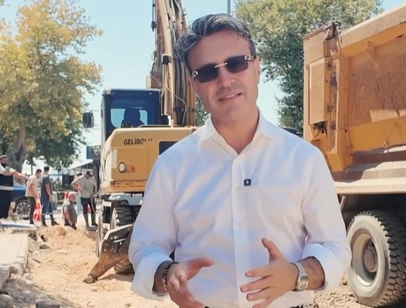 Alaeddin Mahallesi’nde Altyapı Çalışmaları Sürüyor