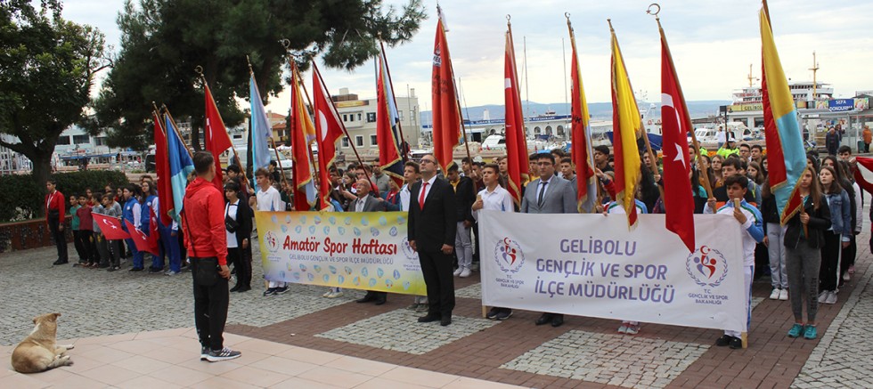 Amatör Spor Haftası Kortej Yürüyüşü Gerçekleştirildi