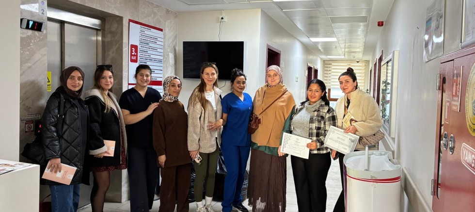 Bebek Akademisi Kapsamında Gebelere Eğitim Verildi