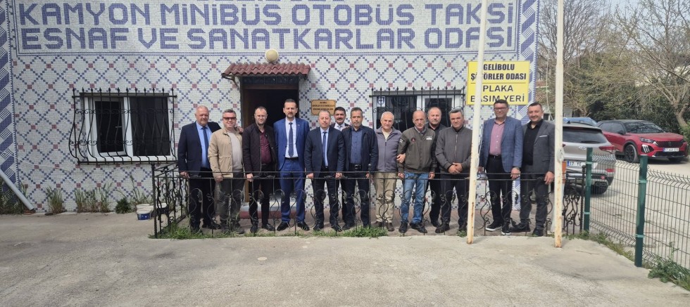 ÇESOB Başkanı Özcan’dan Şoförler Odası’na Ziyaret