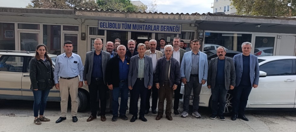 CHP’den Muhtarlar Derneği’ne Ziyaret
