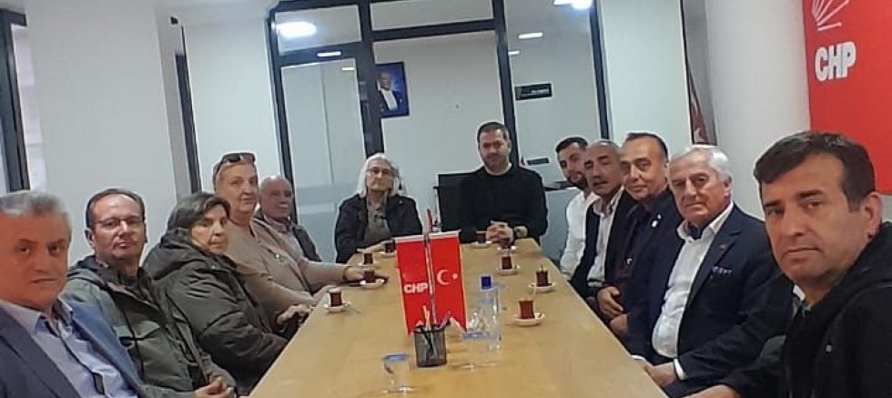 CHP Eceabat İlçe Yönetiminden Gelibolu İlçe Teşkilatına Ziyaret