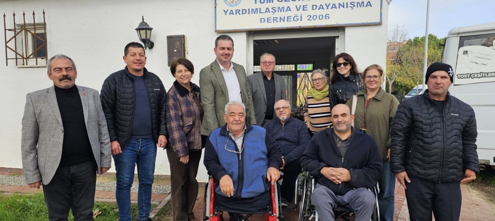 CHP İlçe Başkanlığı’ndan Engelliler Günü Ziyareti
