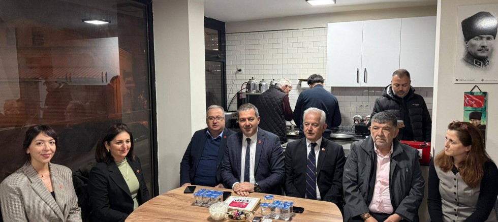 CHP İlçe Başkanlığında Bayramlaşma Coşkusu