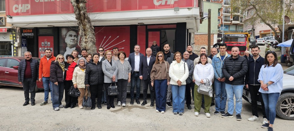 CHP Merkez İlçe Yönetiminden Gelibolu İlçe Örgütüne Ziyaret