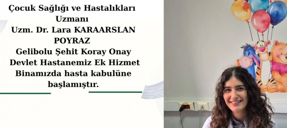 Çocuk Doktoru Hasta Kabulüne Başladı