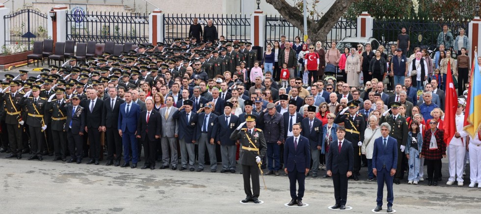 Cumhuriyetimizin 102. Yılı Kutlamaları Çelenk Sunma Töreni