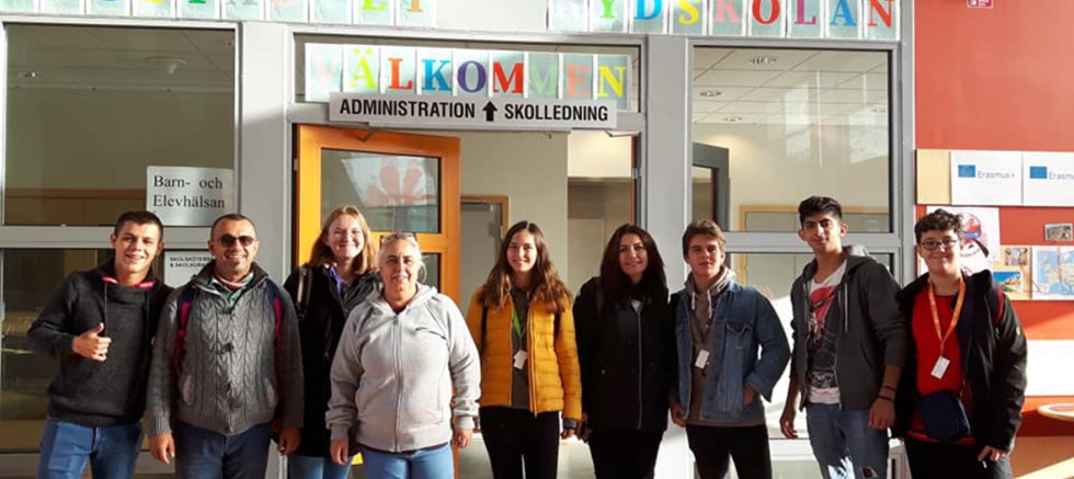 “Duvarlar ve Köprüler” Projesi ile İsveç’e Gittiler