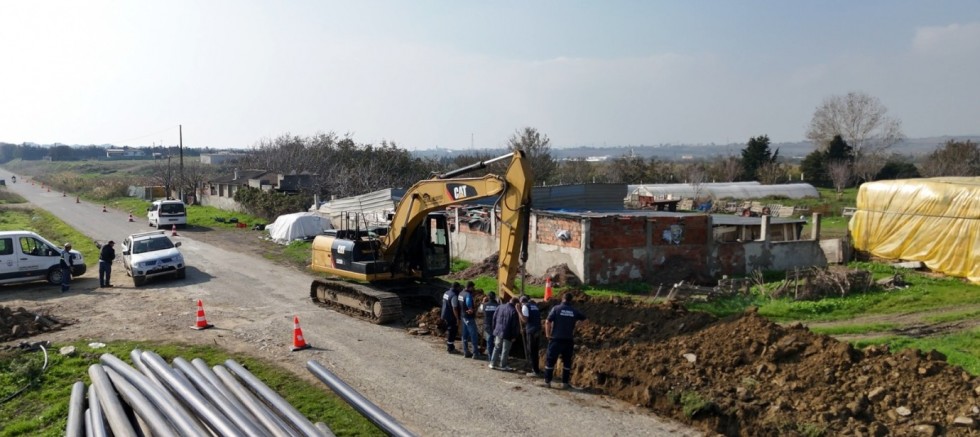 Eğritaş’ta Altyapı Çalışmaları Başladı