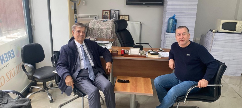 Eski Kaymakam Çelebioğlu’dan Gazetemize Ziyaret