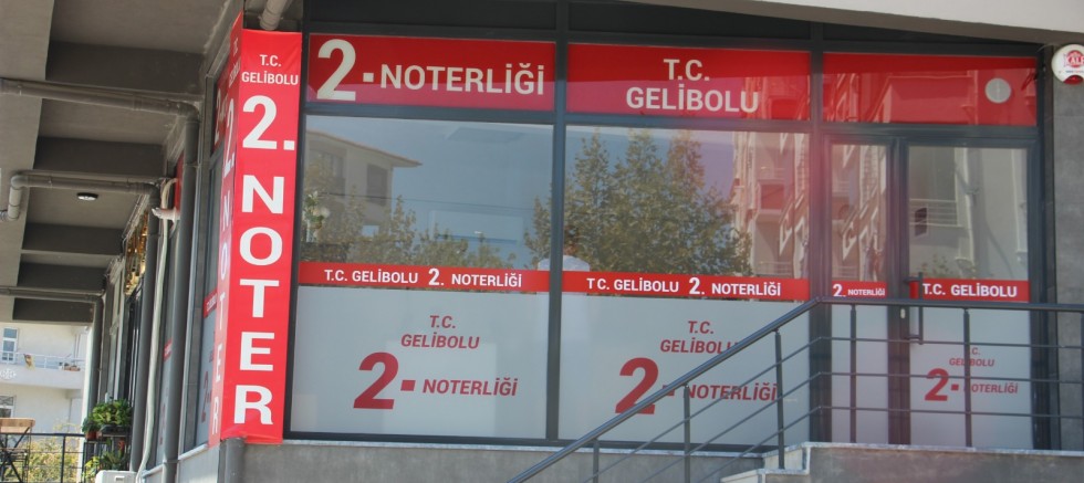Gelibolu 2. Noterliği Hizmete Devam Ediyor