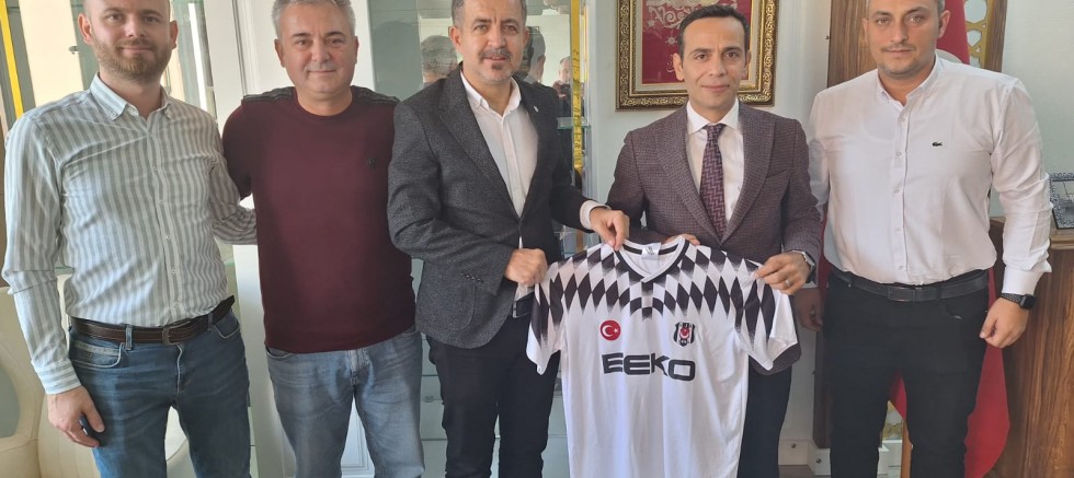 Gelibolu Beşiktaşlılar Derneği'nden Kaymakam Koç'a Ziyaret