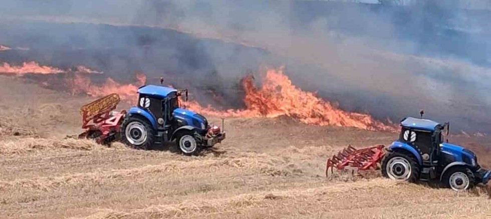 Güneyli Köyü Yakınlarında Yangın