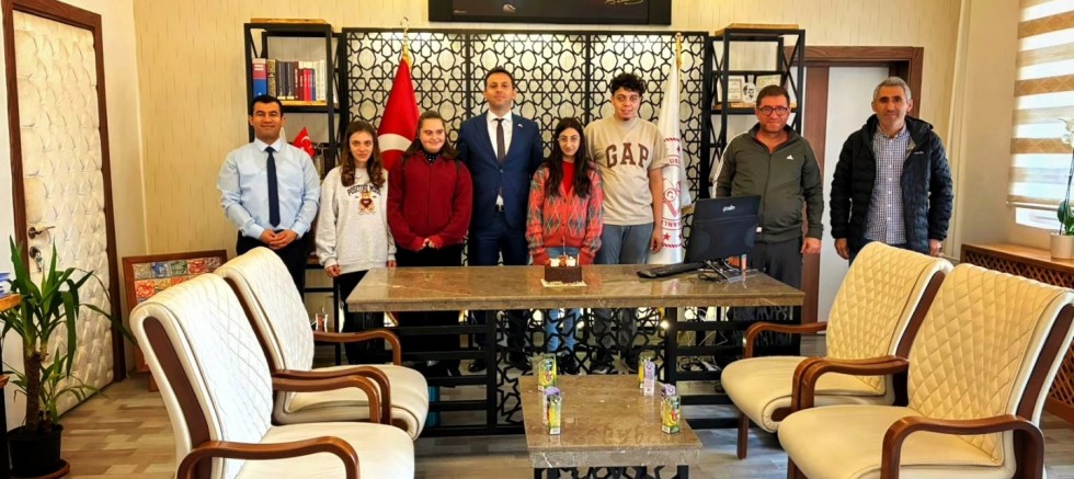 İlçe Milli Eğitim Müdürlüğü’nde Engelli Öğrencilerle Anlamlı Buluşma