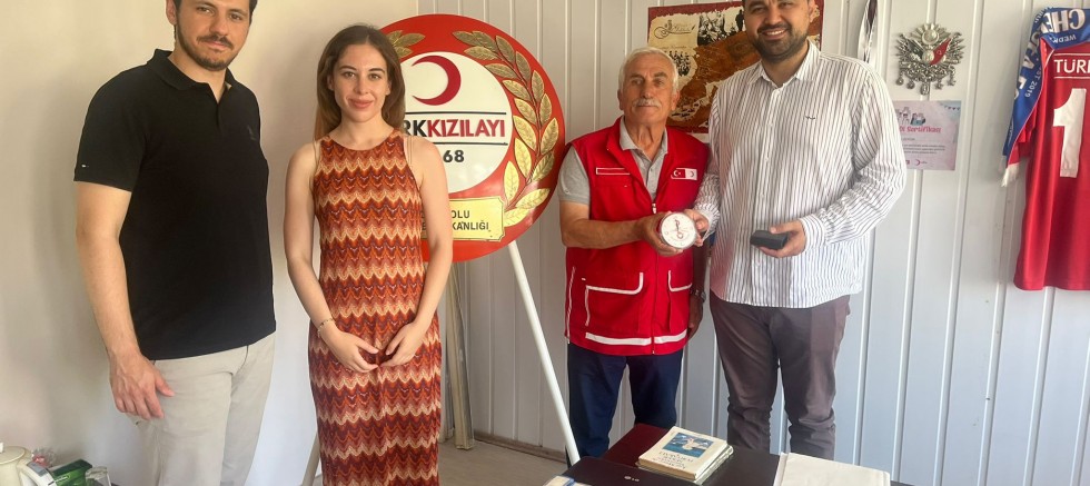 İlçe Sağlık’tan Kızılay’a İş Birliği Ziyareti