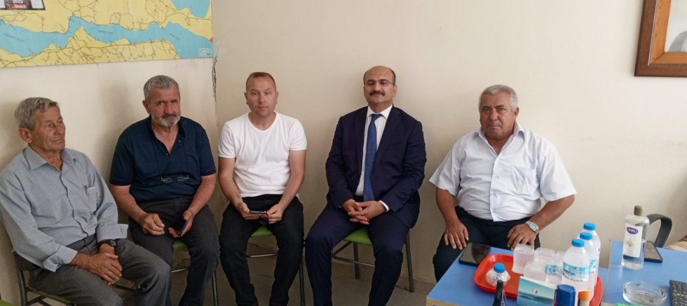 Kaymakam Abacı, Muhtarlarla Vedalaştı