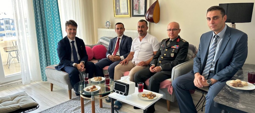 Kaymakam Koç’tan 15 Temmuz Gazisine Ziyaret
