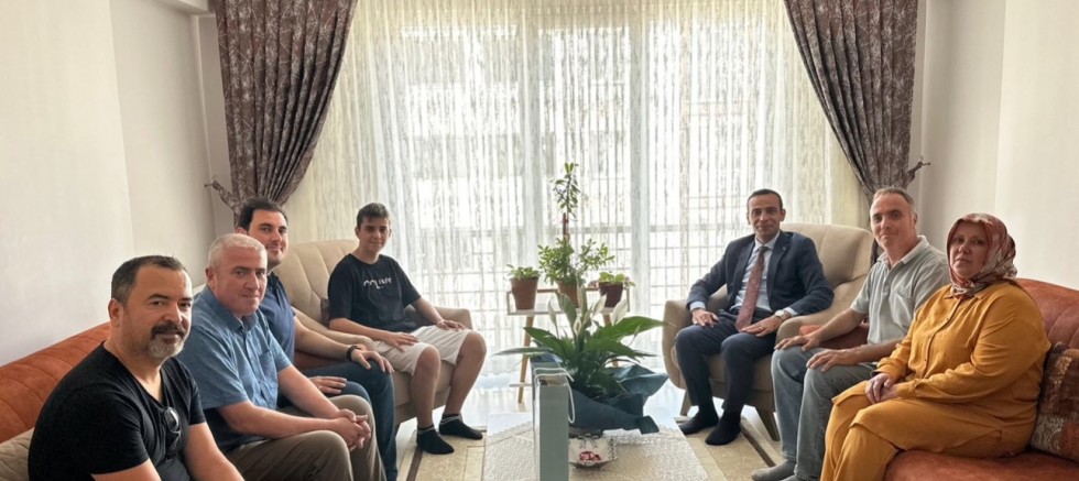 Kaymakam Koç’tan Bakır’a Tebrik Ziyareti