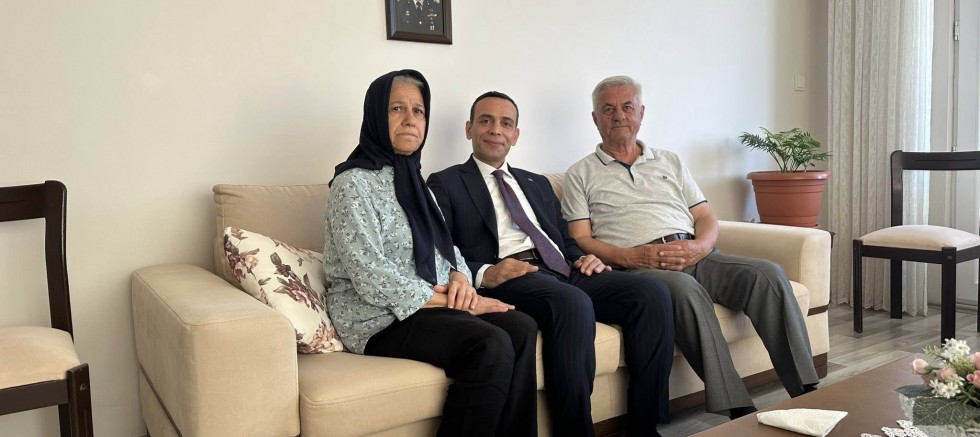 Kaymakam Koç’tan Şehit Ailesine Ziyaret