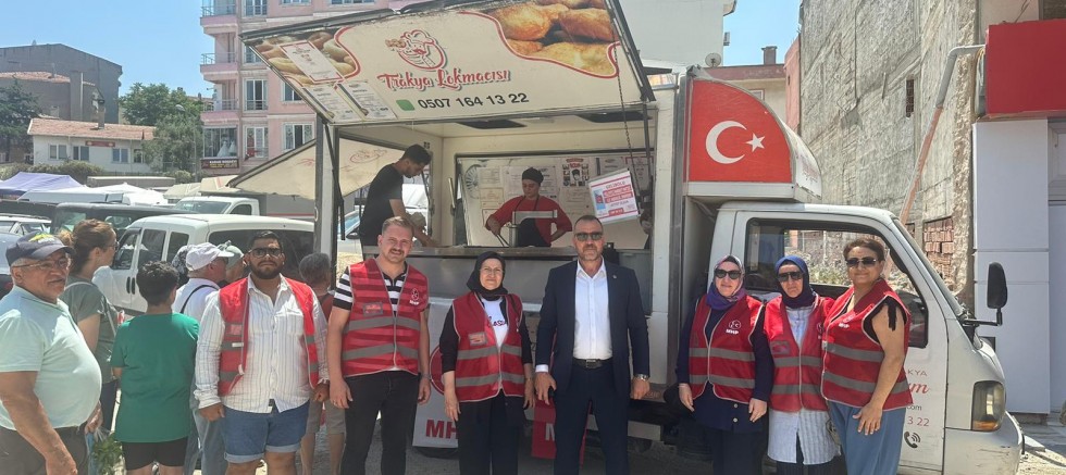 MHP İlçe Teşkilatından Lokma İkramı