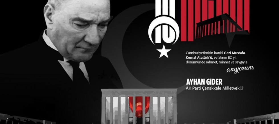 Milletvekili Gider’den 10 Kasım Anma Mesajı