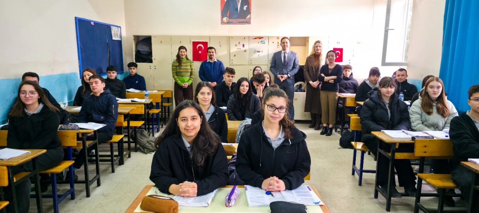 Müdür Aydın’ın Okul Ziyaretleri Devam Ediyor