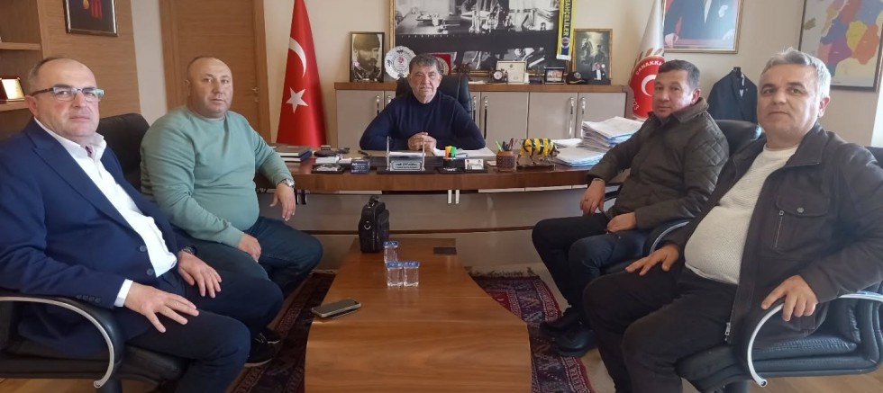 Muhtar Erdoğan’dan İl Genel Meclis Başkanı Ertuğrul’a Ziyaret