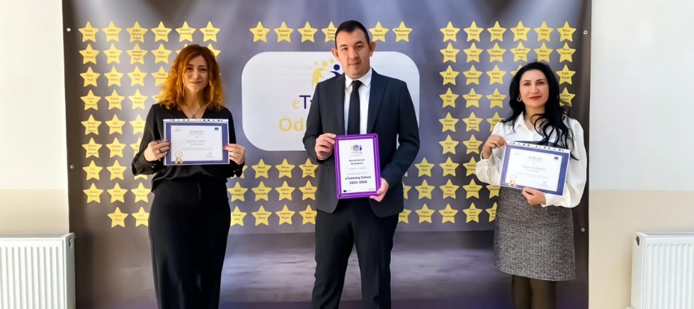 Namık Kemal Ortaokulu’na eTwinning Okul Etiketi