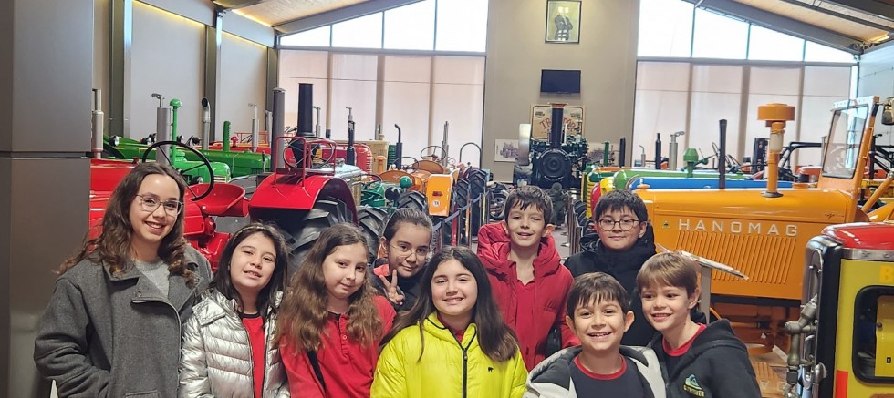 Öğrencilerden Traktör Müzesi’ne Gezi