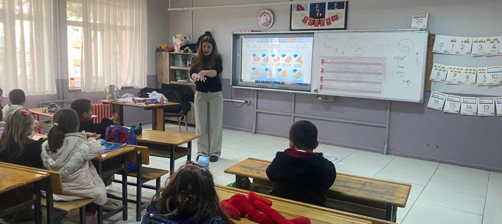 Öğrencilere El Hijyeni ve Tuvalet Eğitimi Verildi