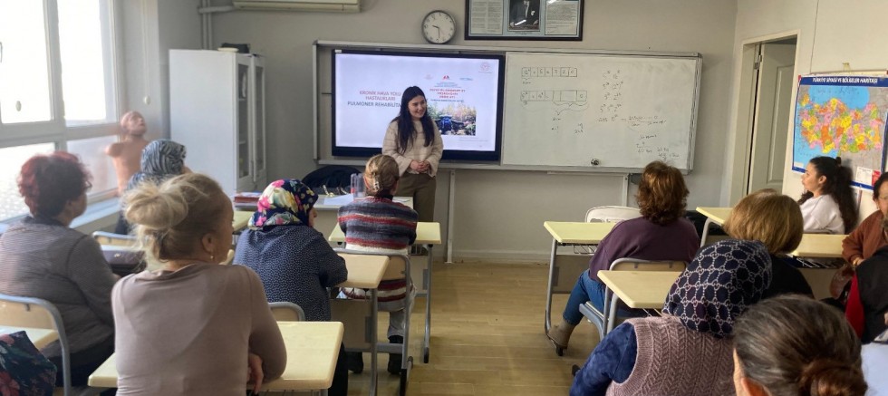 Pulmoner Rehabilitasyon Haftasında Sağlıklı Nefes Eğitimi Gerçekleştirildi