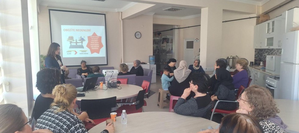 SODAM Kursiyerlerine Sağlıklı Beslenme ve Obezite Eğitimi