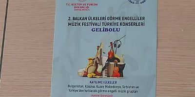 2. Balkan Ülkeleri Görme Engelliler Müzik Festivali Başlıyor