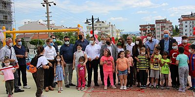 2 Çocuk Parkının Açılışı Yapıldı