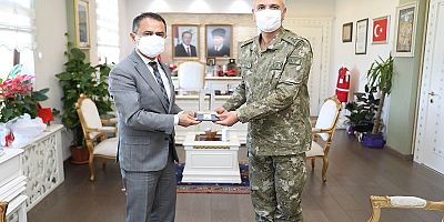 2. Kolordu Komutanı Yaldız’dan Vali Aktaş’a Ziyaret