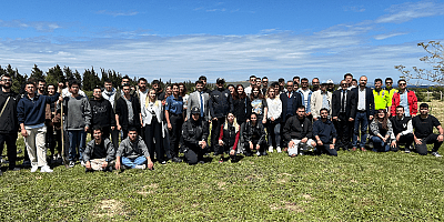 50 Zeytin Fidanı Toprakla Buluştu