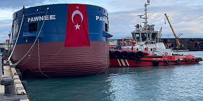 7 Bin Grostonluk Gemi Denize İndirildi