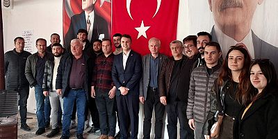 Adaylar Açıklandıktan Sonra İlk Ziyareti İlçemize Oldu