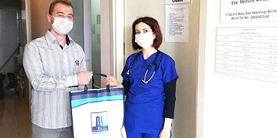 Aile Hekimlerine Maske Dağıtıldı