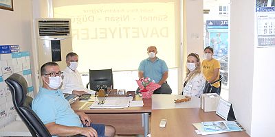 AK PARTİ’DEN BASIN BAYRAMI ZİYARETİ