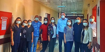 AK Parti’den Hastane Ziyareti